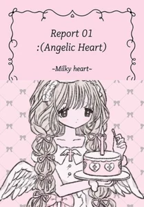 Report 01 : Angelic Heart, Illust Lab Spin-off Sticker Book - MILKYHEART - Picture 1 of 1