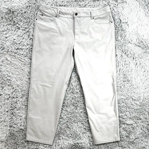 7 Diamonds Pants Men Actual Size-40X28.25 (READ) Gray Infinity Performance Golf - Picture 1 of 13