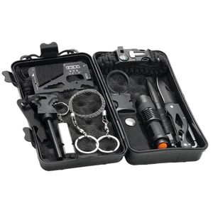 Outdoor Set 10 Piezas Survival Kit para Camping, Safari, Aventura 9 Herramientas en Caja - Imagen 1 de 5