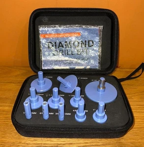 Venjeld Diamantbohrkronen Set 10-tlg. - 6/8/10/20/25/28/32/35/45/50 mm - Bild 1 von 2