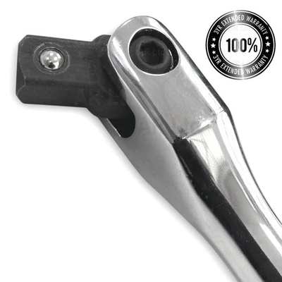 Toolzone 17" Strong Arm Breaker Bar 1/2" Drive Knuckle Bar Wrench Wheel Brace - Image 1 of 4