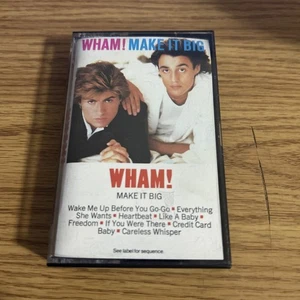 WHAM! - Make It Big Cassette Tape - Picture 1 of 4