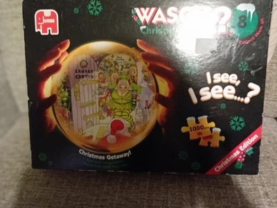 Wasgij Christmas Getaway No. 8 1000 Piece Jigsaw Puzzle - Image 1 of 4