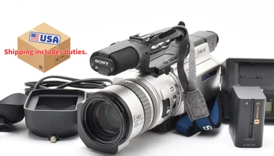 ALL Work! [NEAR MINT] Sony DCR-VX2000 Mini DV Camcorder Video Camera From JAPAN - Image 1 of 4