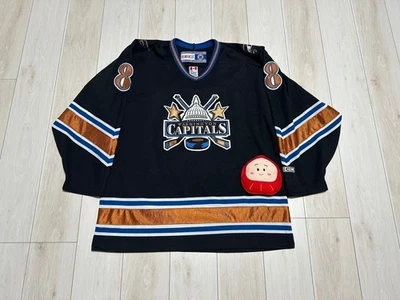 Camiseta deportiva de hockey Alexander Ovechkin NHL Washington Capitals CCM talla L Foto 1 de 4