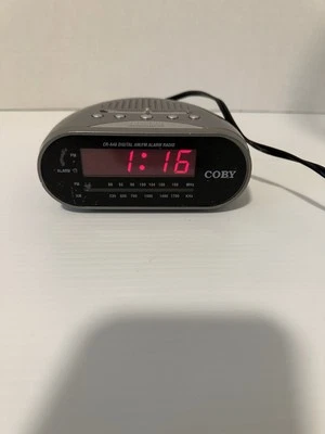 Coby Alarm Clock Tested Works - Image 1 of 4
