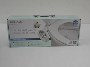 LUXE Bidet W85 Frischwasser Doppeldüse nicht elektrisch Bidetaufsatz perlgrau - Bild 1 von 6
