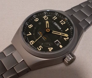 ORFINA ZERO-ONE GREEN FOUNDERS EDITION, SWISS AUTOMATIC, LIMITED EDITION OF 120 - Picture 1 of 19