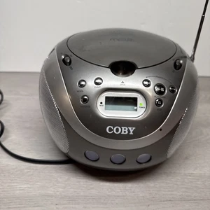 Sintonizador estéreo AM/FM reproductor de CD portátil Coby - Imagen 1 de 4
