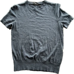Theory Strick Wolle T-Shirt Damen Small Kurzarm leicht - Bild 1 von 6