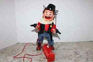 Vintage Sheriff Cragstan Japan mit zwei Waffen ** SIEHE ES FUNKTIONIERT UNTEN ** - Bild 1 von 10