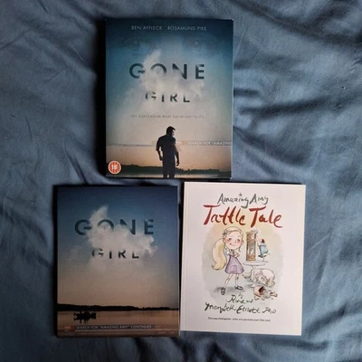 New: Gone Girl Blu-ray Collectors Edition with Amazing Amy Book - Image 1 of 4