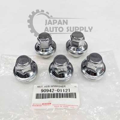 JUEGO DE TUERCAS DE RUEDA ORIGINALES TOYOTA TUNDRA SEQUOIA TACOMA GX550 5X 90942-01121 Foto 1 de 4