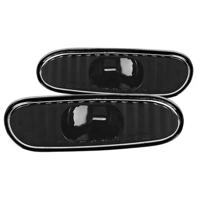 For 2000-2005 Toyota Celica GT Black Side Marker Lights Bumper Lamps Left+Right - Image 1 of 4