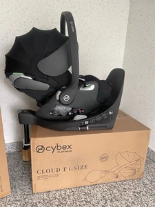 Cybex cloud T I-size Sepia black bundle mit Base T NEU Set: Babyschale + Station - Bild 1 von 9