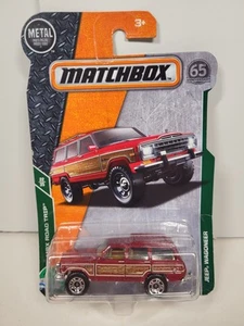 2018 Matchbox #88 Jeep® Wagoneer DARK CORDOVAN PEARLCOAT (ROT) - Bild 1 von 20