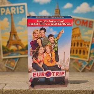 EuroTrip VHS 2004 Teen Comedy Road Trip Cult Classic Rare 2000s Release - Picture 1 of 5