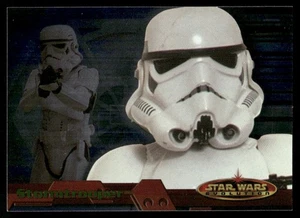 Stormtrooper 2001 Star Wars Evolution Topps Foil Card #76 (NM) - Picture 1 of 2