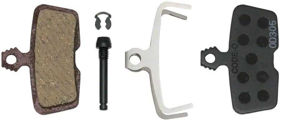 SRAM Disc Brake Pads - Organic Compound Steel Quiet for Code 2011 and Guide Re