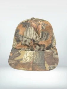 Vintage Advantage Timber Camo Baseball Cap Made In USA Kids One Size Snapback - Picture 1 of 6