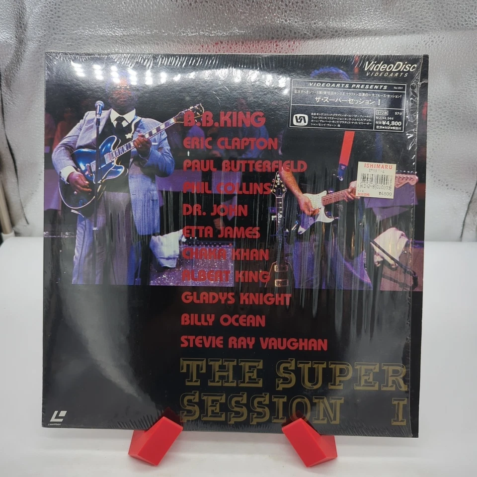 The Super Session I Laserdisc VALJ-3851 Rock Blues Concert IMPORT - Image 1 of 4