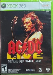 AC/DC LIVE para Consola de Sistema Xbox 360 Manual Sellado Folleto Incluido - Imagen 1 de 2
