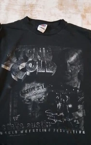 Camisa De Colección Stone Cold Steve Austin 3:16 Grande WWF Lucha Libre TNT Trau Loevner Años 90 - Imagen 1 de 7