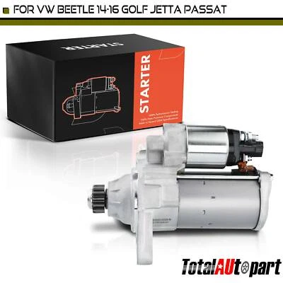 Nuevo arranque para Volkswagen Jetta Passat Beetle Golf SportWagen 1.4KW 12V CCW 13T Foto 1 de 4