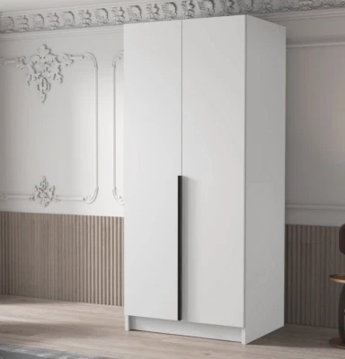 Kleiderschrank Moderniko I Kleiderstange Drehtürenschrank Schlafzimmer M24 - Bild 1 von 4