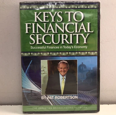New Sealed! Keys to Financial Security Pat Robertson DVD 2008 Buy 2 Get 1 Free! - Image 1 of 4