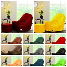 Comfortable XXXL Multicolor Chair Bean Bag Cover for Living Bed or Any Room