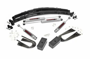Rough Country 2" Lift Kit Rear Blocks Chevy/GMC C20/K20 C25/K25 Truck 73-76 - Picture 1 of 3
