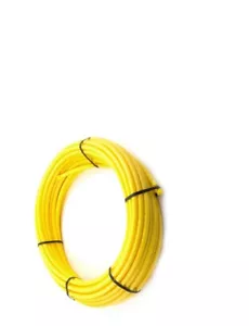 MDPE Yellow Gas Pipe 20mm, 25mm & 32mm Choice Of Sizes & Length Supplied Coiled - Picture 1 of 1