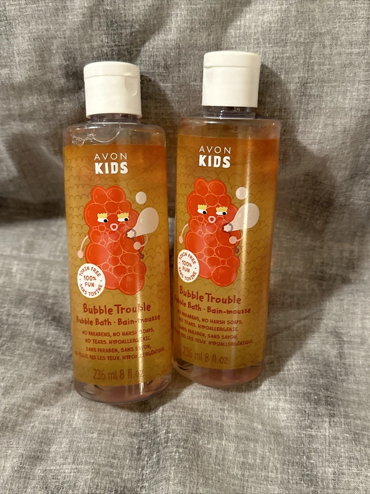 2X Avon Kids "Bubble Trouble" Apple Burst Bubble Bath 8 Fl. Oz. - Image 1 of 1
