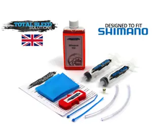 TBS SHIMANO Bleed Kit For All MTB Shimano Brakes with Oil. - Picture 1 of 4