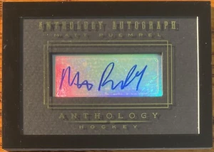 2014-15 Panini Anthology Autograph Matt Puempel #AA-20 #’d 155/299 - Bild 1 von 2