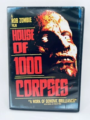 House Of 1000 Corpses DVD 2002 Horror Rob Zombie Sid Haig W/ Special Features - Image 1 of 4