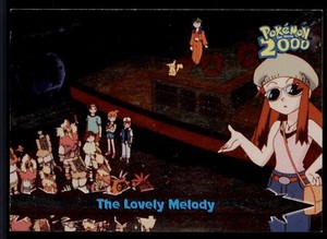 Pokemon Card The Lovely Melody 24 TOPPS Pokemon the Movie 2000 EXCELLENT Holo!!!