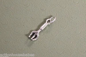RASTRILLO DE JARDÍN PLATA ESTERLINA 925 ENCANTO - Para Pulseras - NUEVO - Imagen 1 de 2