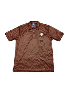 NEW Champion Texas A&M Men's Maroon Polo Medium - Picture 1 of 4