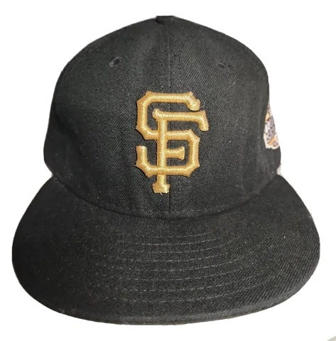 World Series San Francisco Giants GOLD Ring Ceremony Hat New Era 59fifty 7 3/8 Cover