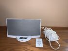 Bose Sounddock Portable Digital Music System/ Battery/power Adapter/remote White