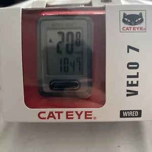 Velo 7 Cat Eye Model Cc – VL 520 Wired Seven Functions Bike Computer  - Picture 1 of 4