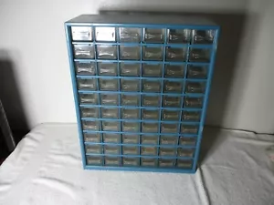 GRAN GABINETE ORGANIZADOR PIEZAS PLÁSTICO 60 CAJONES BUSH LAKE IND. CAJONES DE ALMACENAJE - Imagen 1 de 6