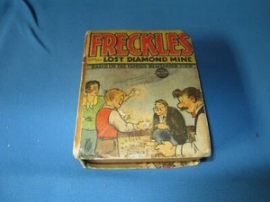 ~Very Old The Big Little Book Freckles and the lost Diamond Mine~#1164~1937 - Bild 1 von 6