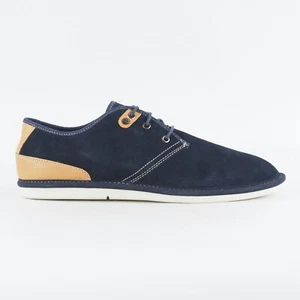 Mens Timberland City Shuffler A12ME Dark Blue Suede Lace Up Smart Casual Shoes - Picture 1 of 7