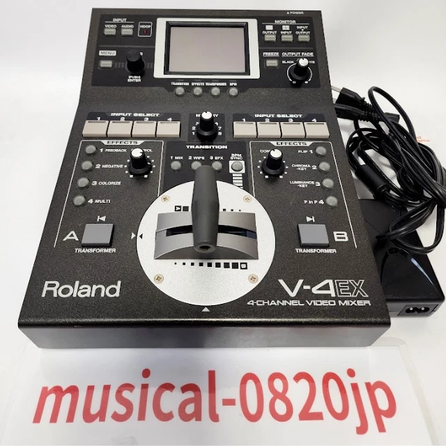 Roland V-4EX 4-Channel Digital Video Mixer video switcher - Image 1 of 4