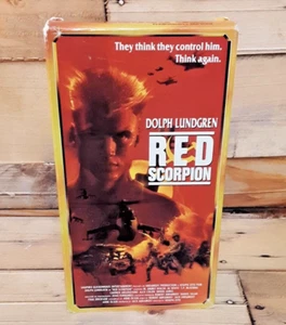 Red Scorpion VHS VCR Video Tape Used Movie Dolph Lundgren - Picture 1 of 5