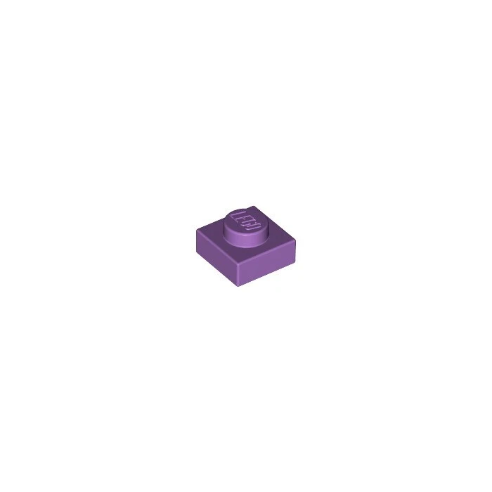 Lego - Medium Lavender 1x1 - Plate - Image 1 of 1