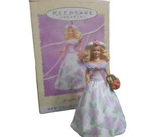 Vestido Vintage Hallmark Barbie RECUERDO Primavera Barbie Lavanda Flores - Imagen 1 de 13